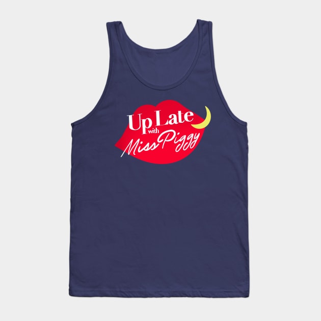 Up late with miss piggy Tank Top by Hundred Acre Woods Designs
